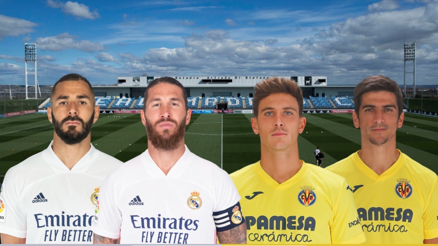 Dự đoán tỷ số, đội hình xuất phát trận Real Madrid - Villarreal